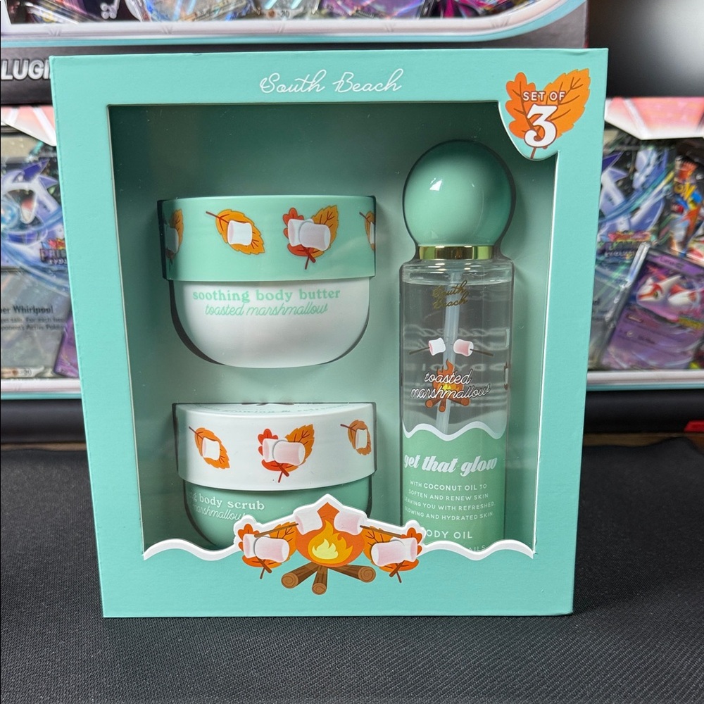 South Beach Toasted Marshmallow Body Care Set - Mint